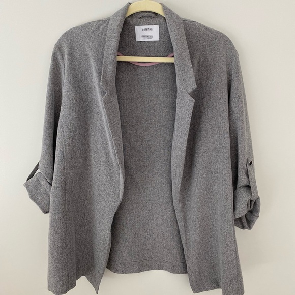 Bershka light grey duster - Picture 1 of 2